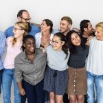 Gruppenfoto Miteinander Vielfalt leben