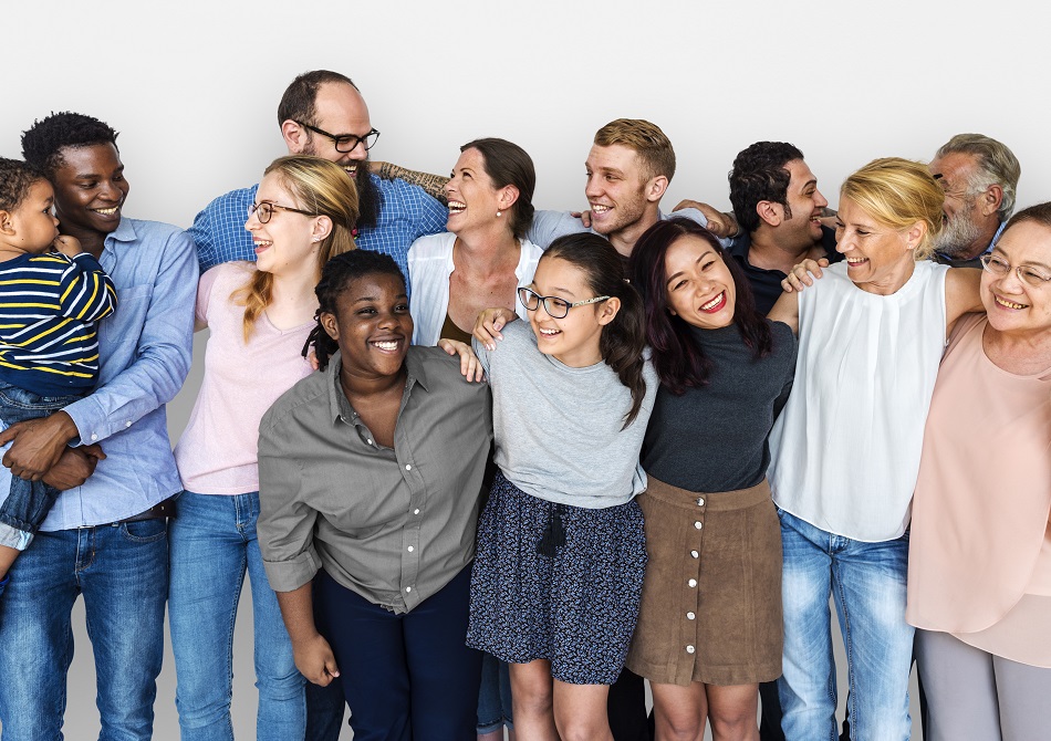 Gruppenfoto Miteinander Vielfalt leben