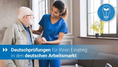 Deutschprüfungen für Arbeit