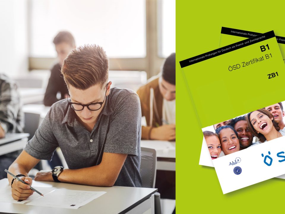 Deutschprüfung B1 – das Gemeinschaftsprojekt von ÖSD & Goethe