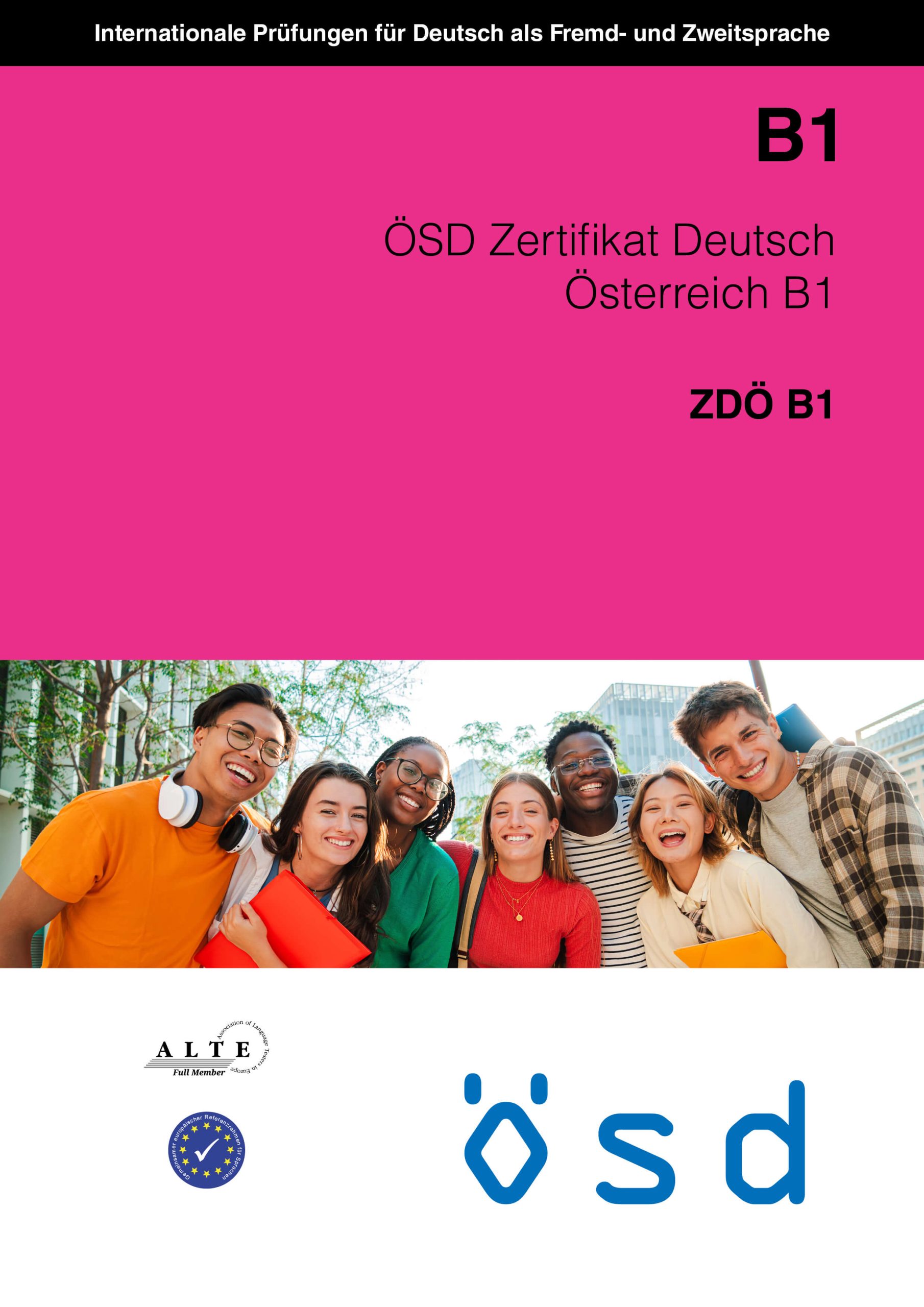 ÖSD Zertifikat Deutsch Österreich B1 Cover